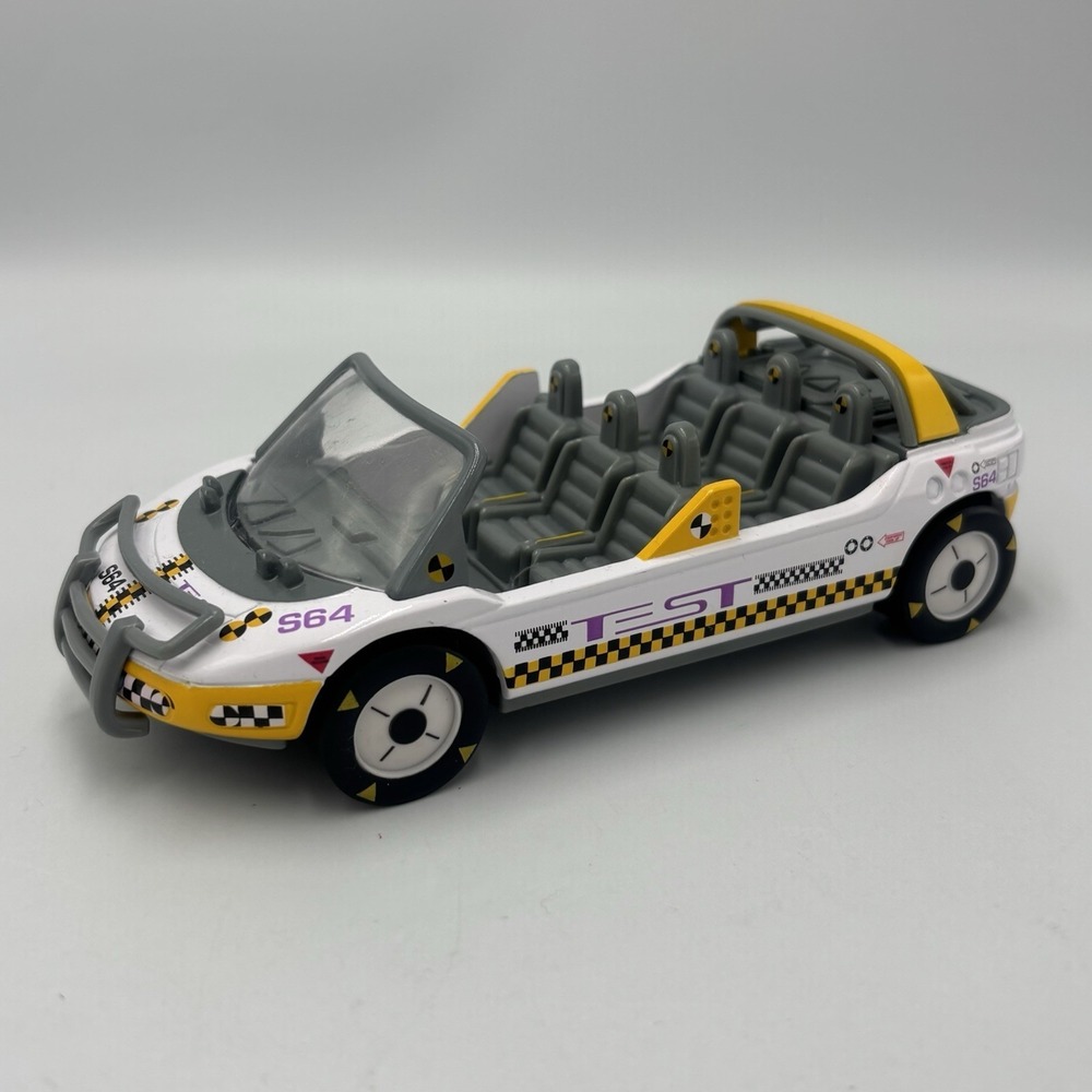 Vintage Disney Epcot Center 1/24 Scale Test Track Diecast Vehicle S64 White